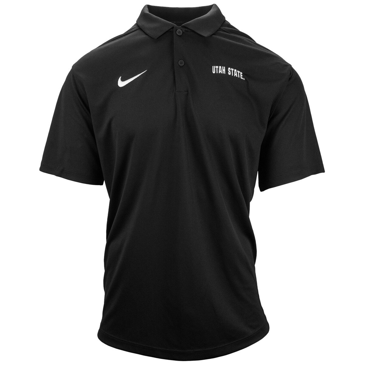 Utah State Nike men's polo black
